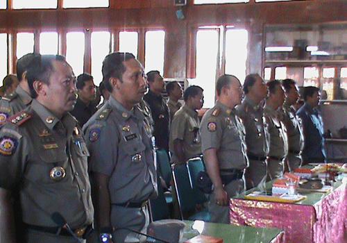 Kegiatan Rapat Kerja Sat. Pol. PP Provinsi Bali