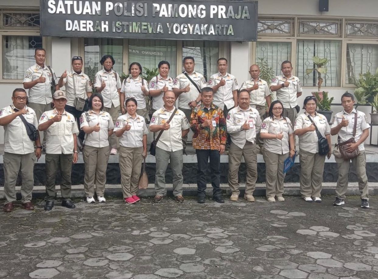 Studytiru tugas pokok dan fungsi Satpol PP DIY dan Kabupaten Sleman