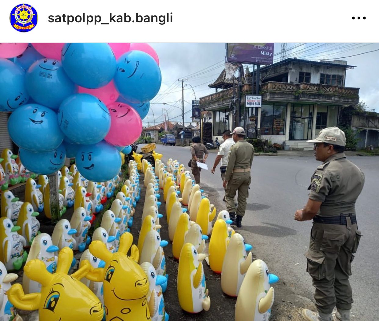 Patroli wilayah Kintamani