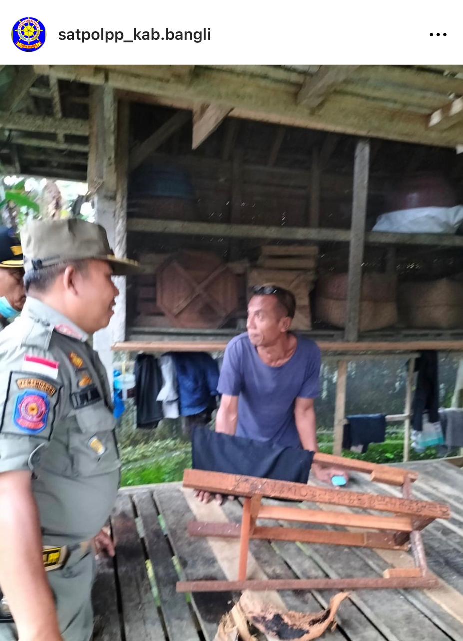 Penjemputan ODGJ di Desa Pengiangan