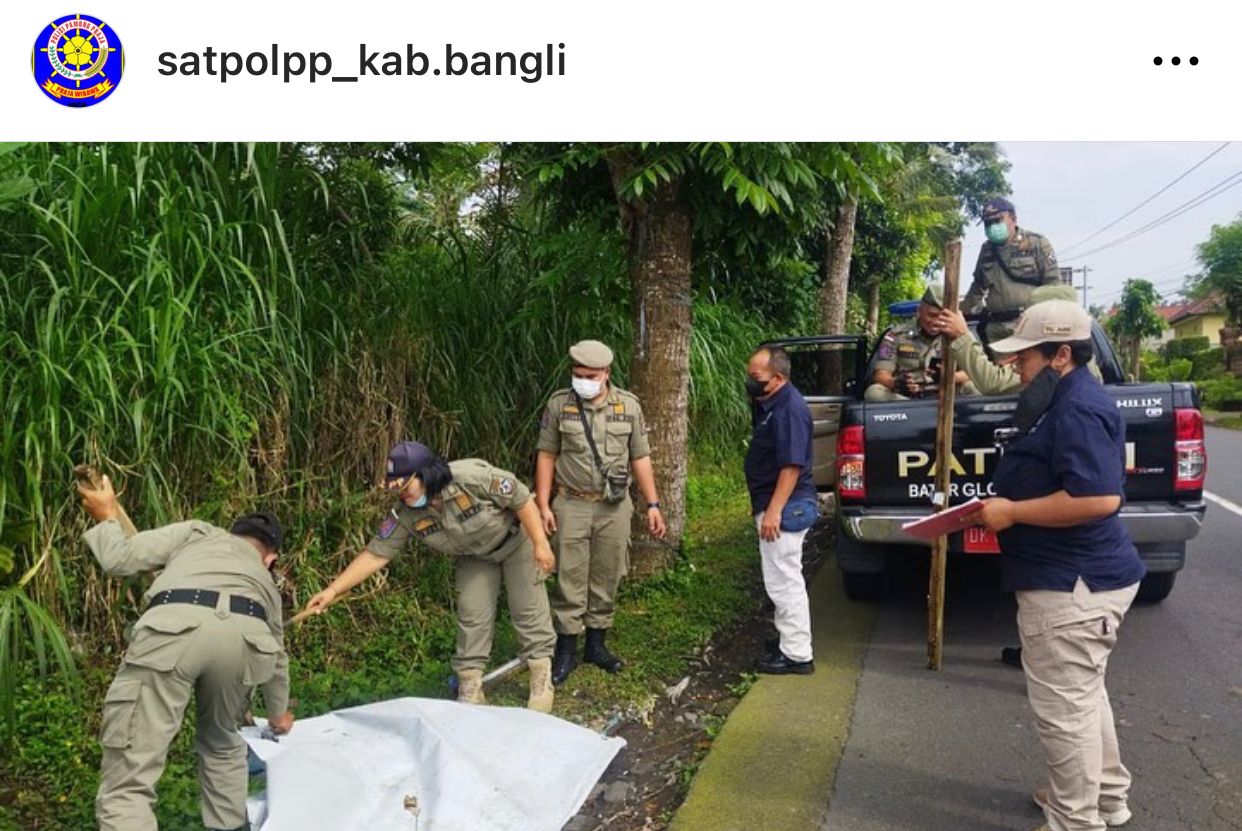 Patroli rutin ketertiban umum di wilayah kecamatan Susut