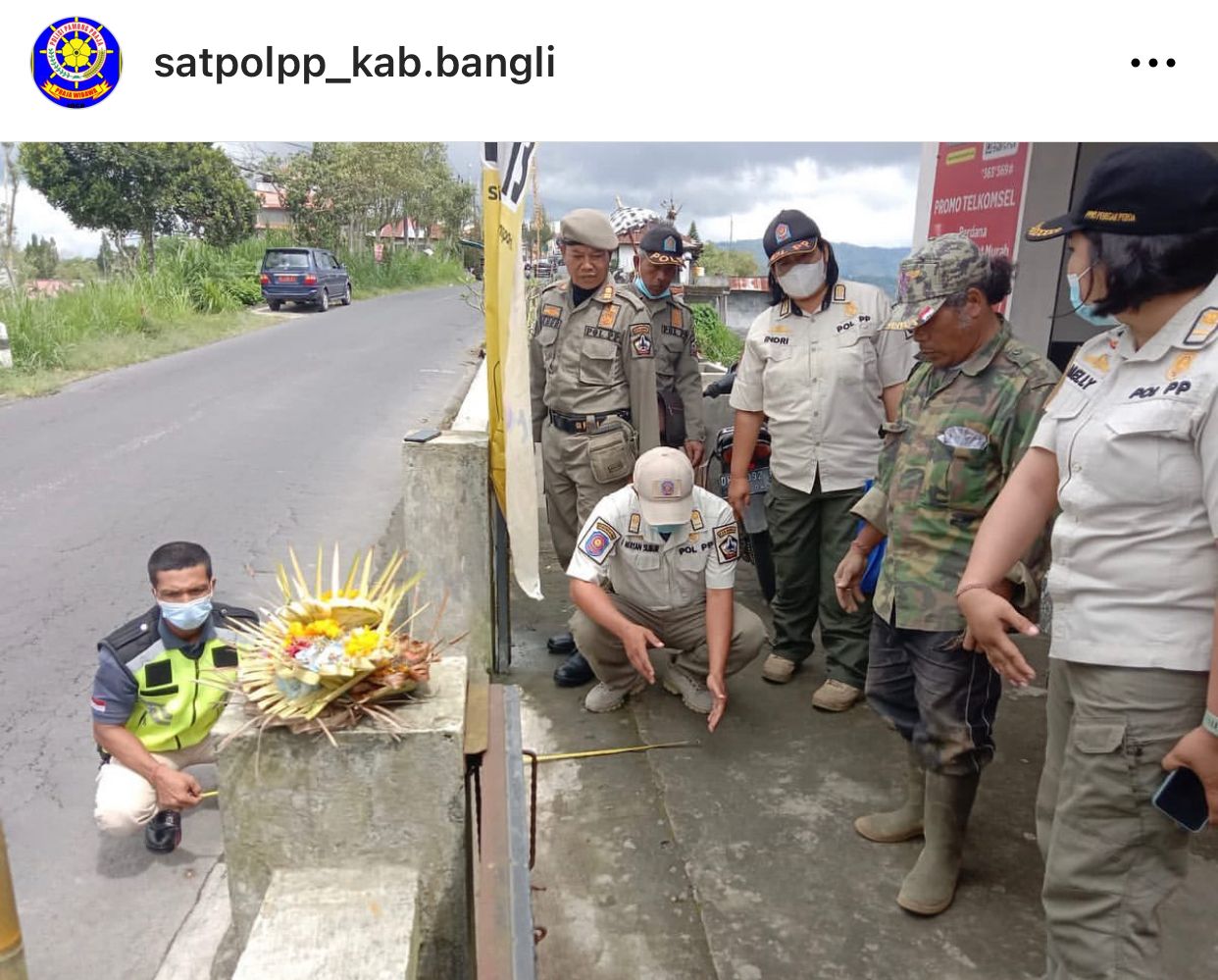 Pendampingan sosialisasi pendestrian sepanjang jalan penelokan-simpang tiga culali