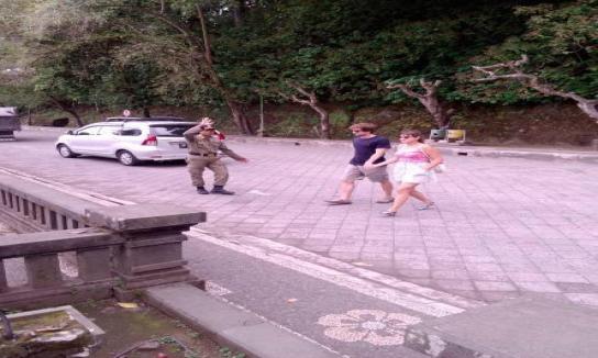 Pelayanan kepada wisatawan di kawasan Obyek Wisata Penelokan